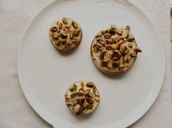 tartelette pistaches